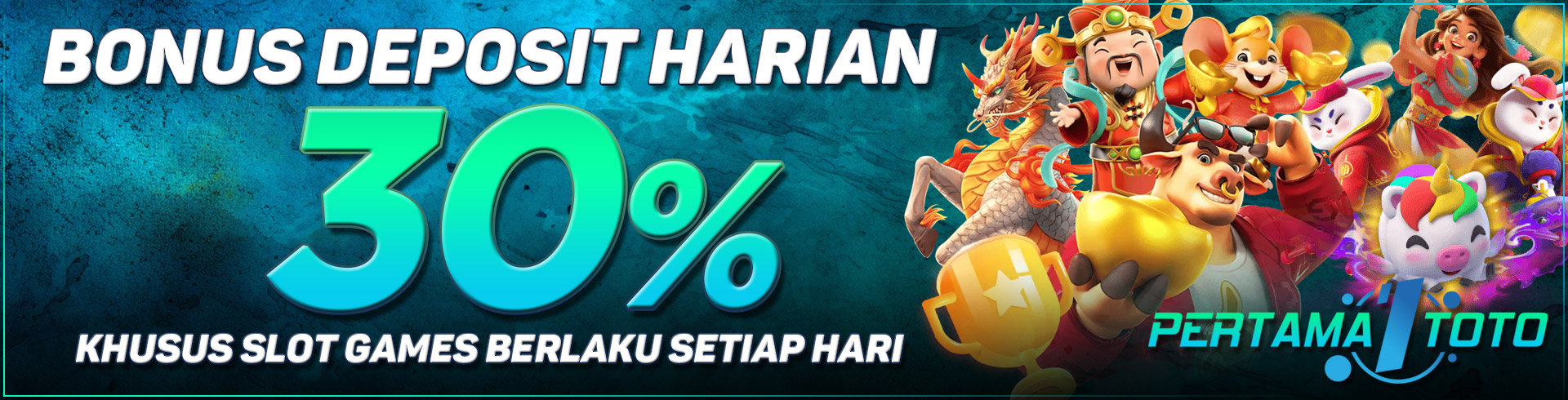 BONUS DEPOSIT HARIAN 30%